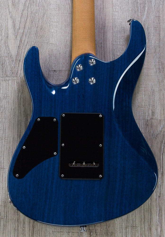 Suhr Modern Electric Guitar, Angel Quilt Maple Top, HSH, Hard Case - Aqua Blue Burst