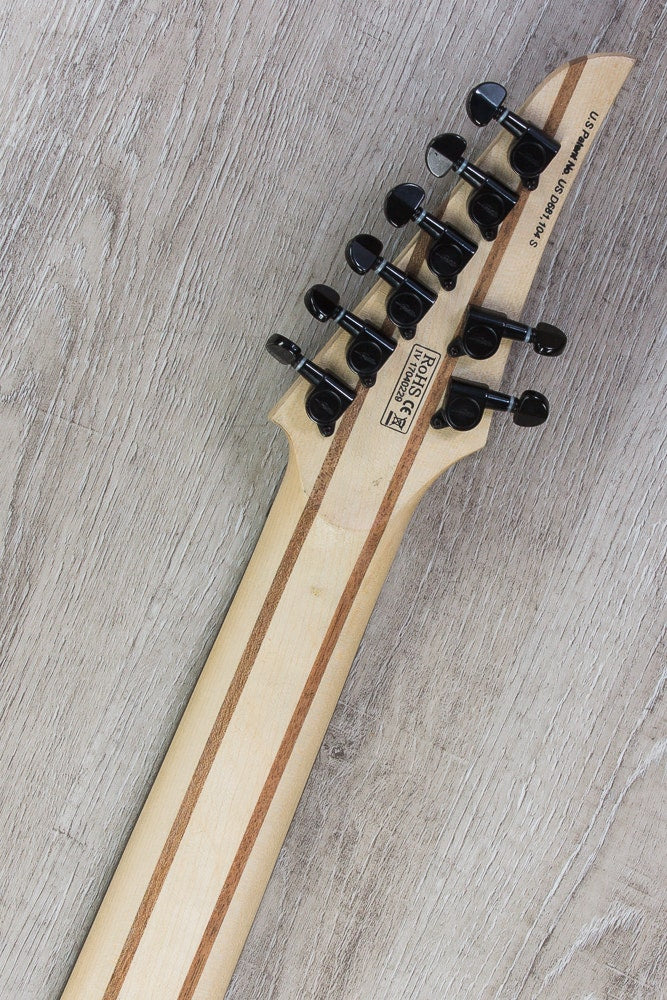 Legator Ninja R 200-SE Fanned Fret 8-String Electric Guitar - Teal Burl