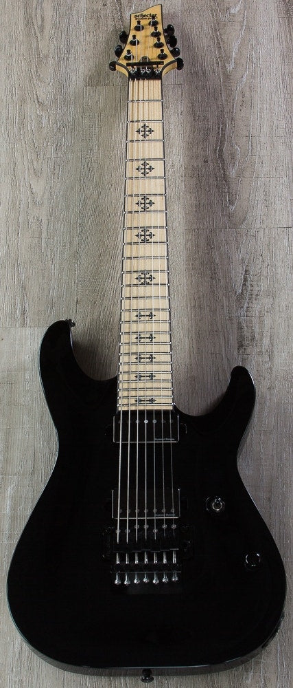 Schecter JL-7 FR Jeff Loomis Signature 7-String Electric Guitar, Floyd Rose - Gloss Black