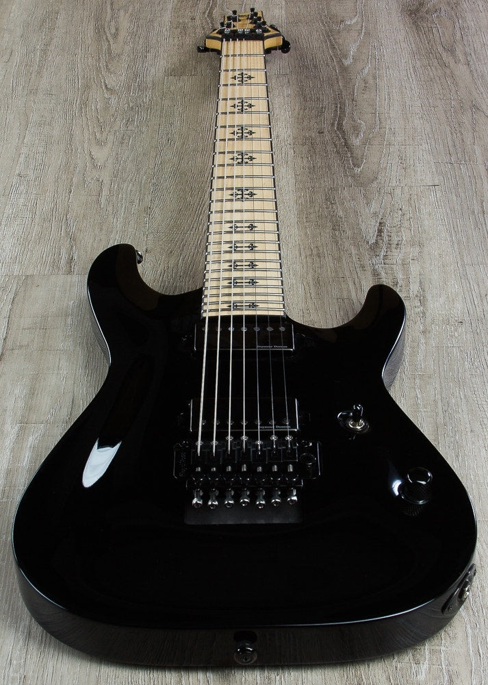 Schecter JL-7 FR Jeff Loomis Signature 7-String Electric Guitar, Floyd Rose - Gloss Black