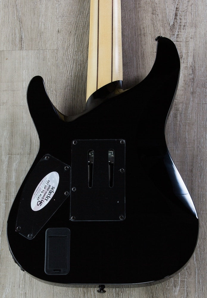 Schecter JL-7 FR Jeff Loomis Signature 7-String Electric Guitar, Floyd Rose - Gloss Black