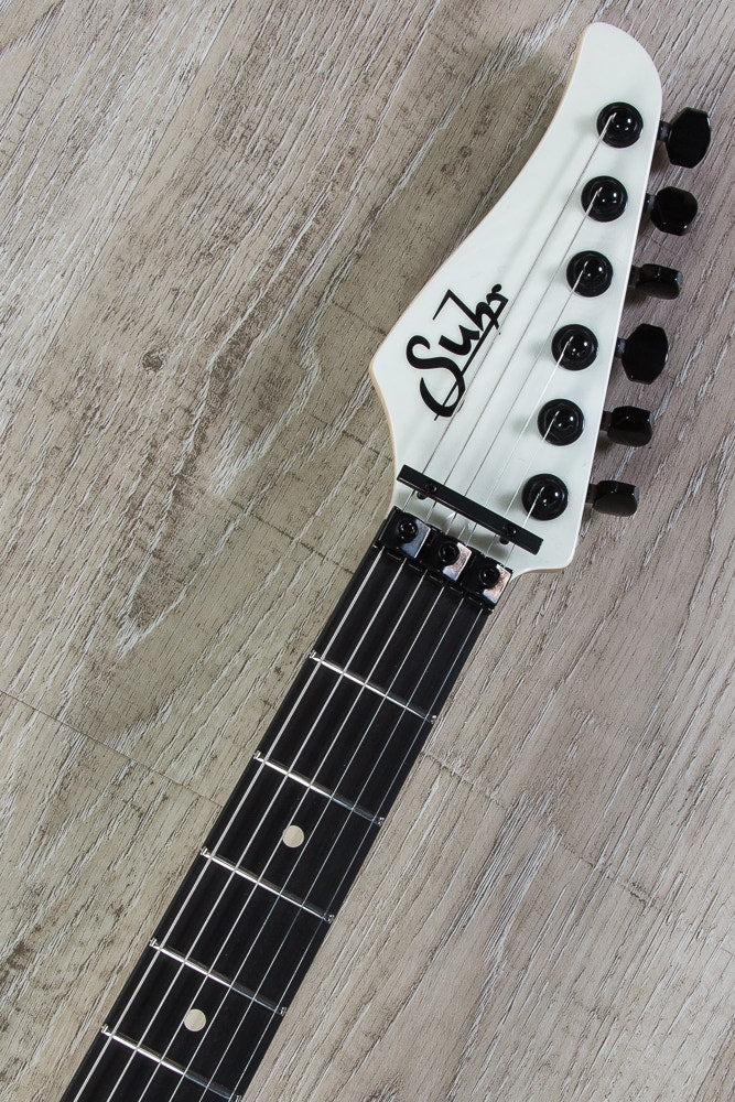 Suhr 80's Shred MKII Electric Guitar, Ebony Fingerboard, Hard Case - Tiger Stripe (JS3U0L)