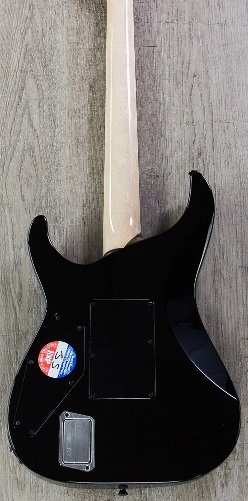 ESP Kirk Hammett Demonology Electric Guitar, Rosewood Fingerboard, Floyd Rose Tremolo, Hard Case - Black