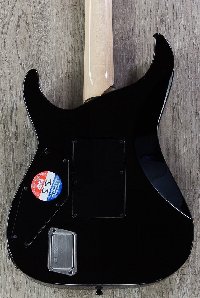 ESP Kirk Hammett Demonology Electric Guitar, Rosewood Fingerboard, Floyd Rose Tremolo, Hard Case - Black
