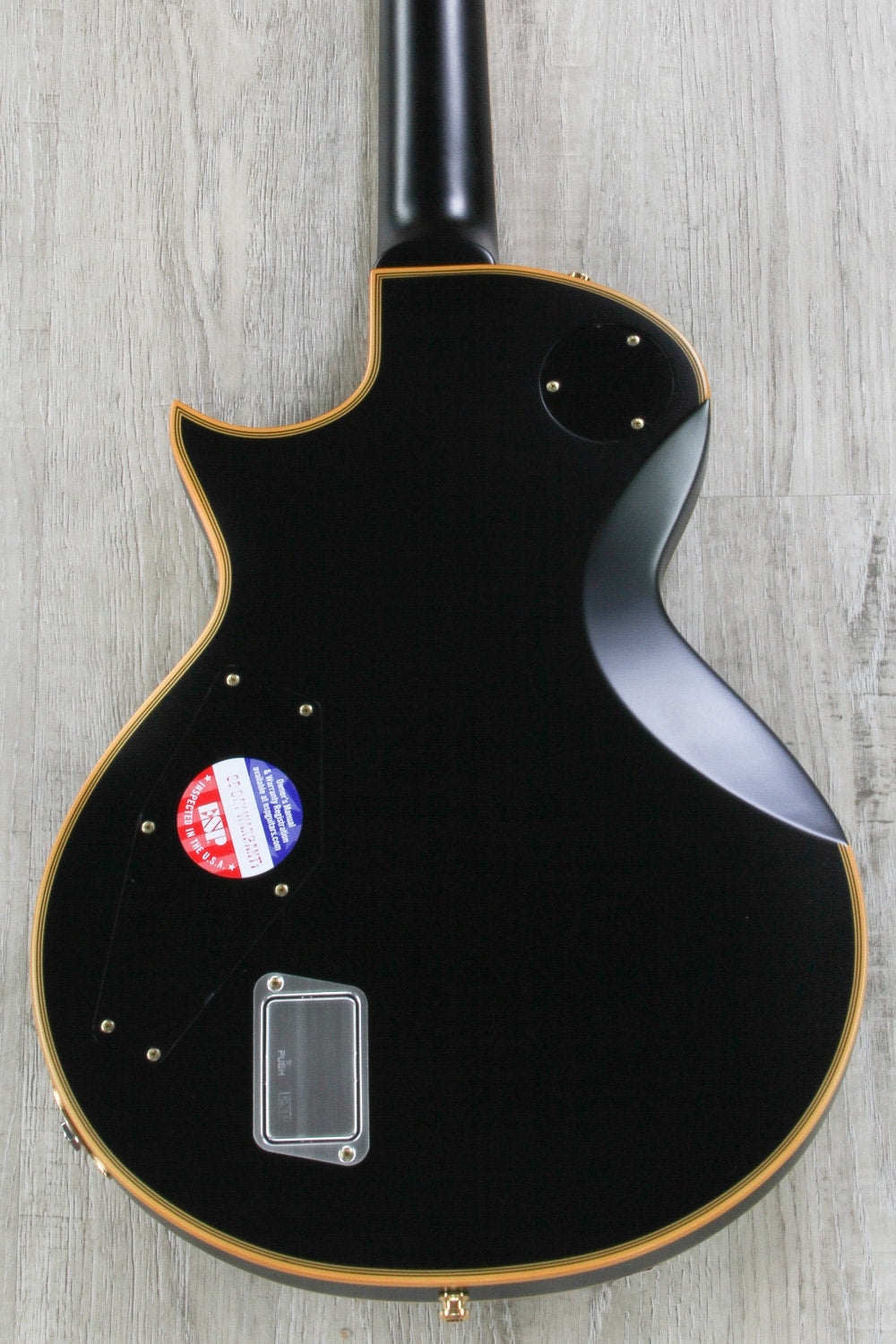 ESP E-II Eclipse DB Electric Guitar with Case - Vintage Black (B-STOCK)