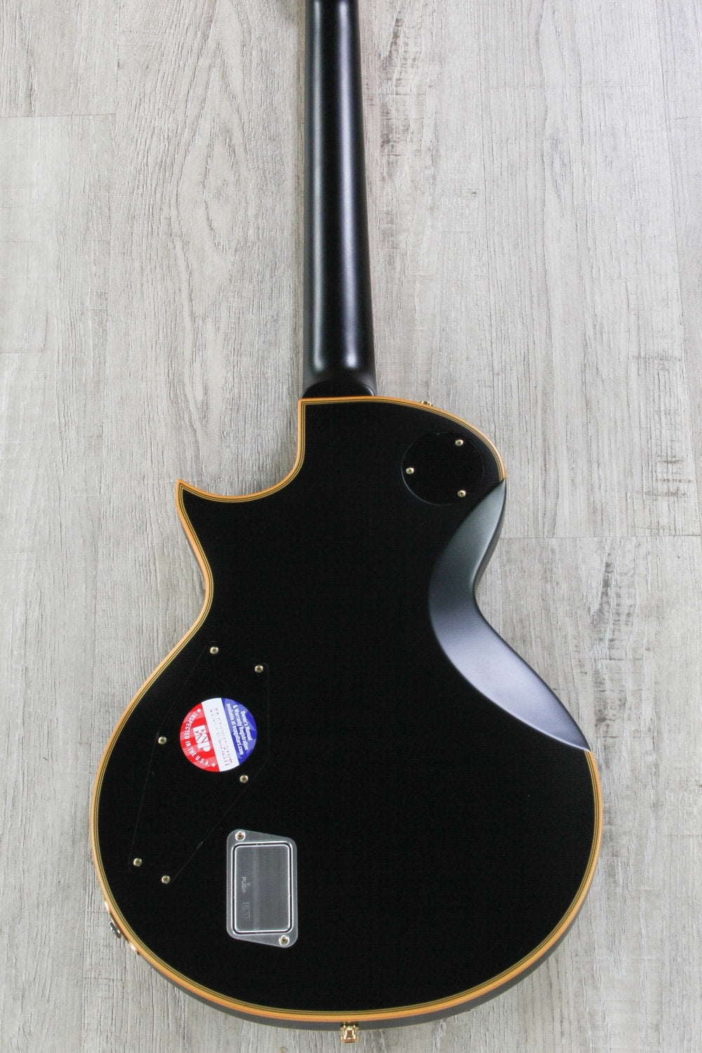ESP E-II Eclipse DB Electric Guitar with Case - Vintage Black (B-STOCK)
