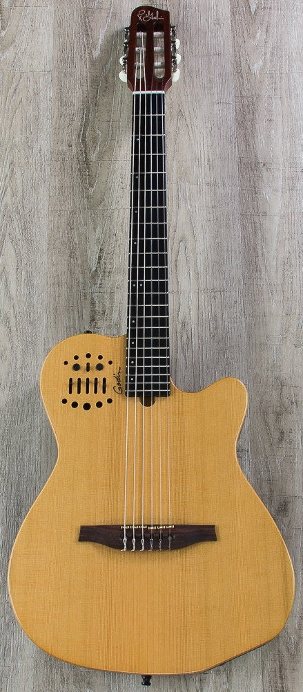 Godin MultiAc ACS SA Nylon String Acoustic‑Electric Guitar with Bag - Natural SG (B-STOCK)