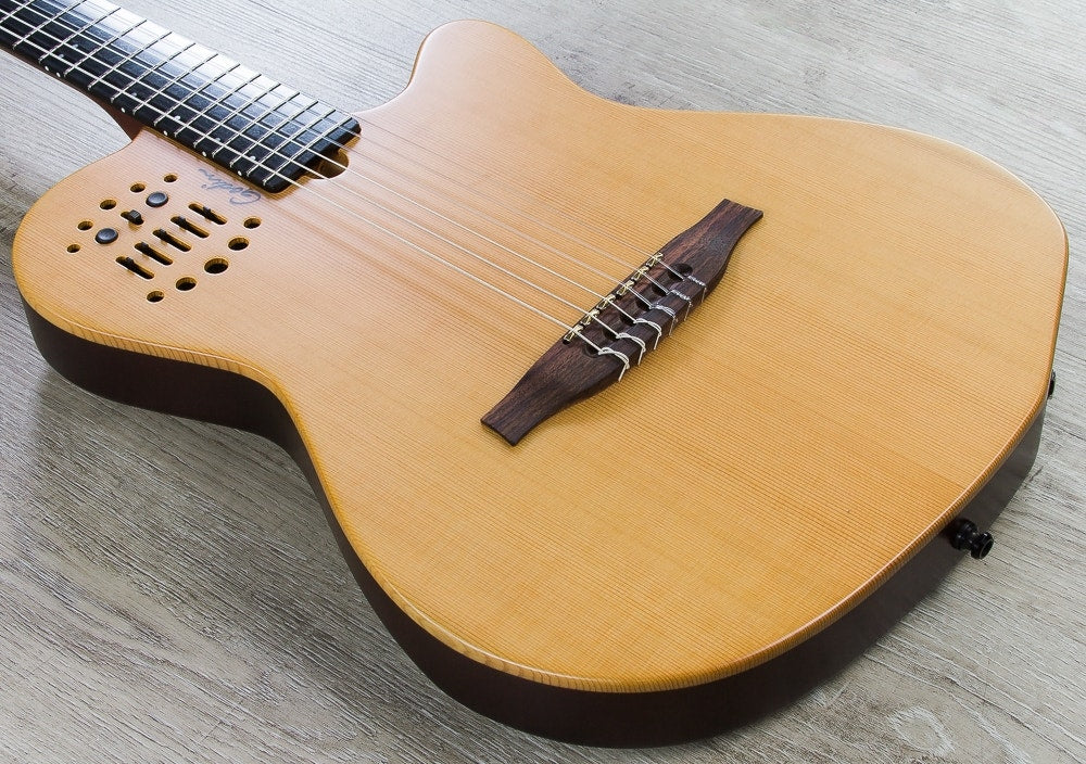 Godin MultiAc ACS SA Nylon String Acoustic‑Electric Guitar with Bag - Natural SG (B-STOCK)