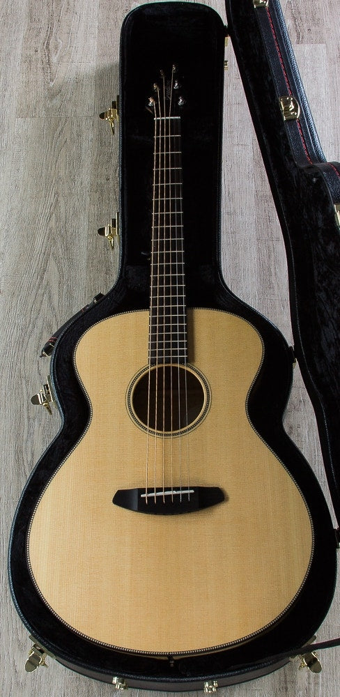 Breedlove Oregon Concert Acoustic-Electric Guitar, Sitka Spruce / Myrtlewood, with Hard Case