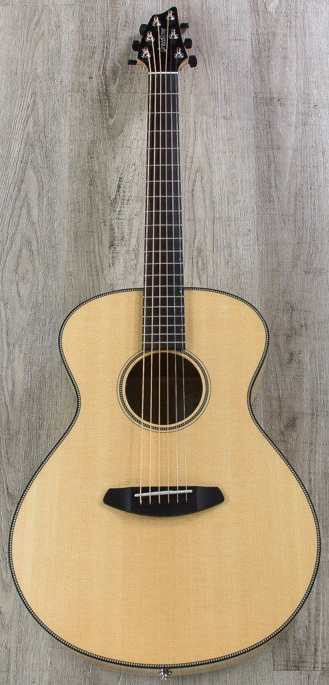 Breedlove Oregon Concert Acoustic-Electric Guitar, Sitka Spruce / Myrtlewood, with Hard Case