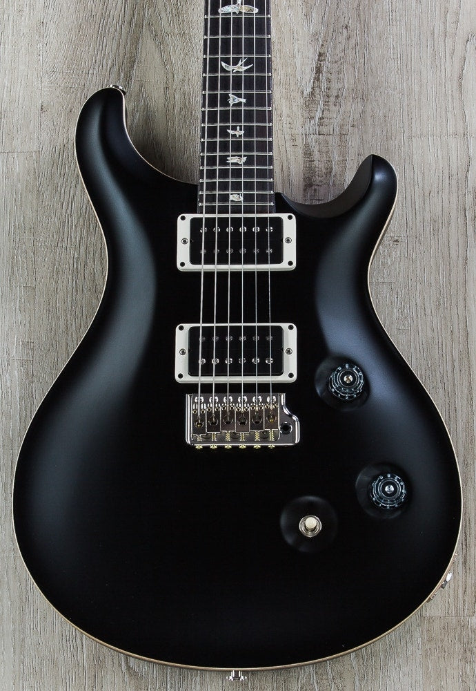 PRS Paul Reed Smith Custom 24 Electric Guitar, Pattern Thin, Hard Case - Flat Black