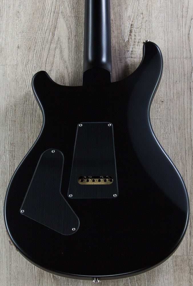 PRS Paul Reed Smith Custom 24 Electric Guitar, Pattern Thin, Hard Case - Flat Black