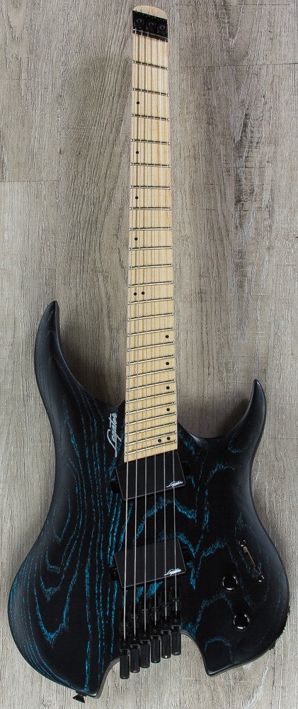 Legator GHFB6 Ghost Bolt-On Fanned Fret 6-String Electric Guitar - Blue Ash (B-STOCK)