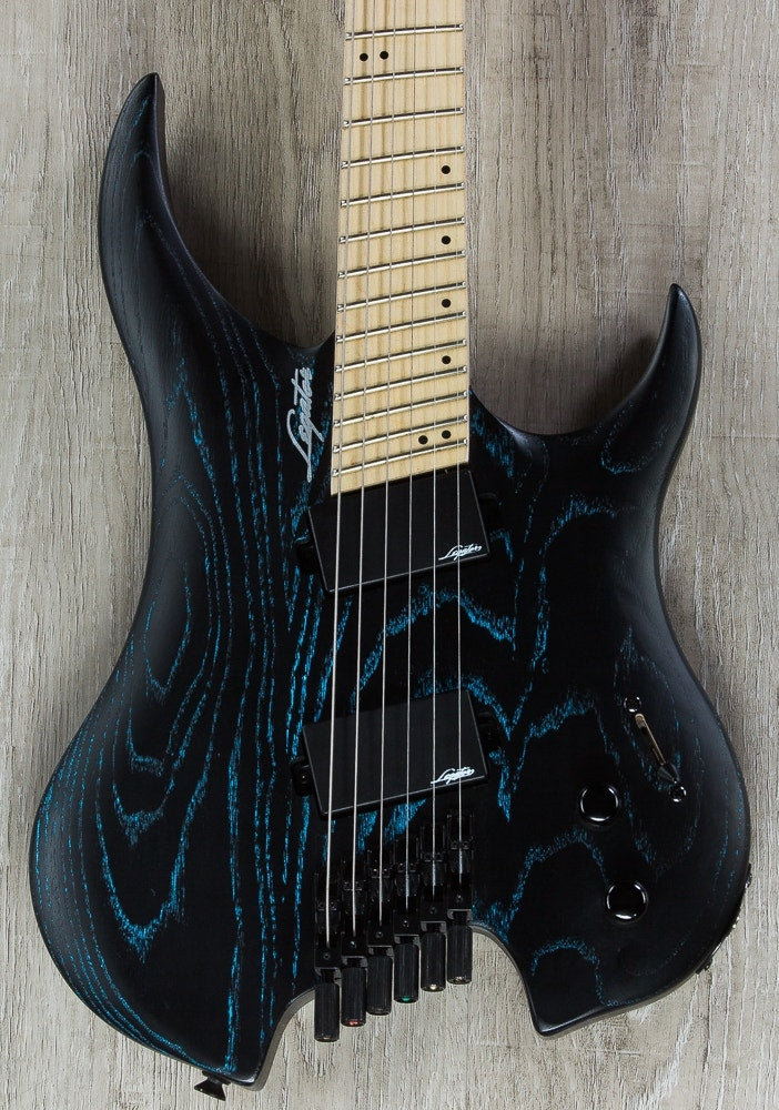 Legator GHFB6 Ghost Bolt-On Fanned Fret 6-String Electric Guitar - Blue Ash (B-STOCK)