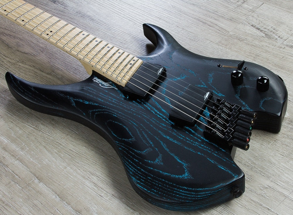 Legator GHFB6 Ghost Bolt-On Fanned Fret 6-String Electric Guitar - Blue Ash (B-STOCK)