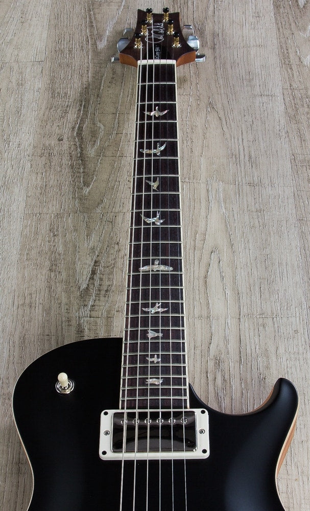 PRS Paul Reed Smith Singlecut 594 Electric Guitar, Pattern Vintage, Hard Case - Flat Black