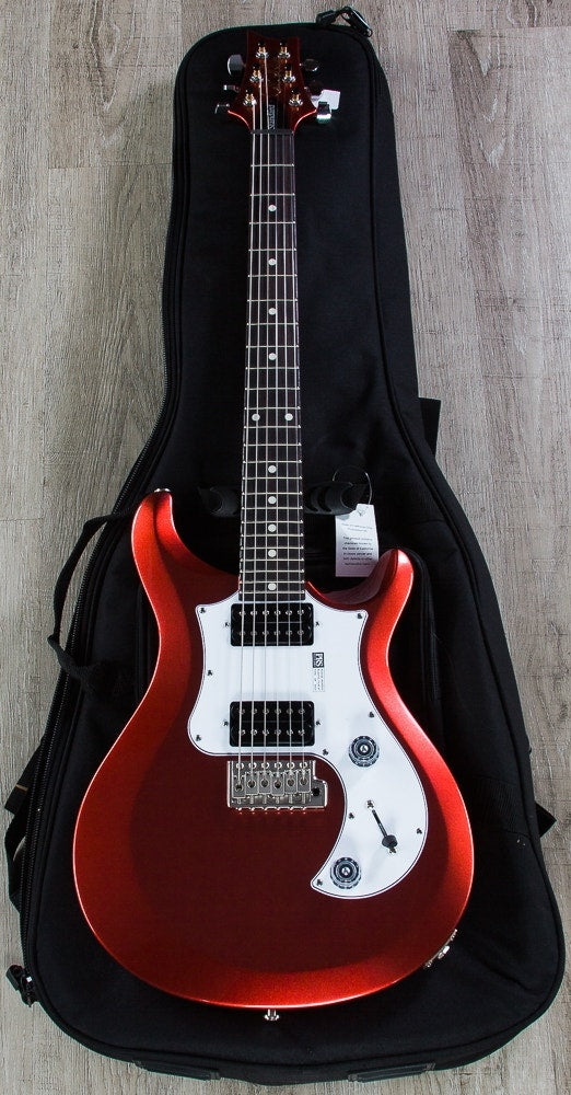 2017 PRS Paul Reed Smith S2 Standard 24 Electric Guitar, Rosewood Fretboard, Gig Bag - Red Metal