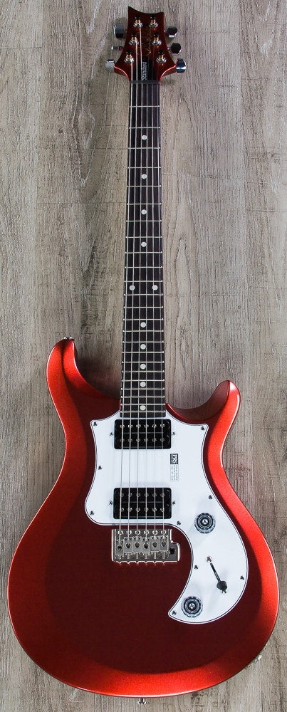 2017 PRS Paul Reed Smith S2 Standard 24 Electric Guitar, Rosewood Fretboard, Gig Bag - Red Metal