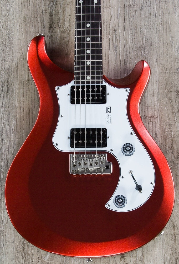 2017 PRS Paul Reed Smith S2 Standard 24 Electric Guitar, Rosewood Fretboard, Gig Bag - Red Metal
