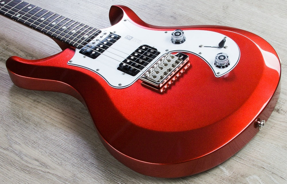 2017 PRS Paul Reed Smith S2 Standard 24 Electric Guitar, Rosewood Fretboard, Gig Bag - Red Metal