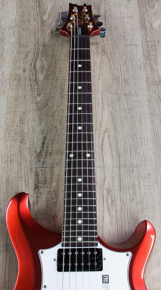 2017 PRS Paul Reed Smith S2 Standard 24 Electric Guitar, Rosewood Fretboard, Gig Bag - Red Metal