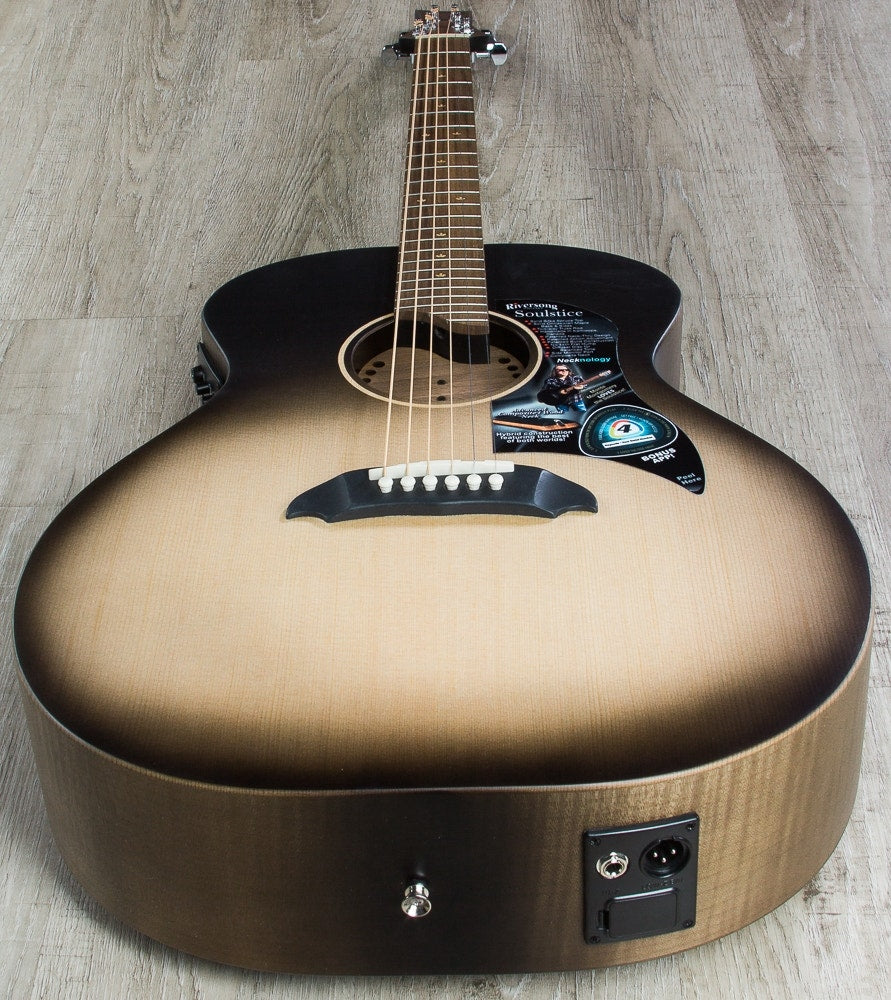 Riversong Soulstice Series Deluxe Acoustic-Electric Guitar - Harvest Burst