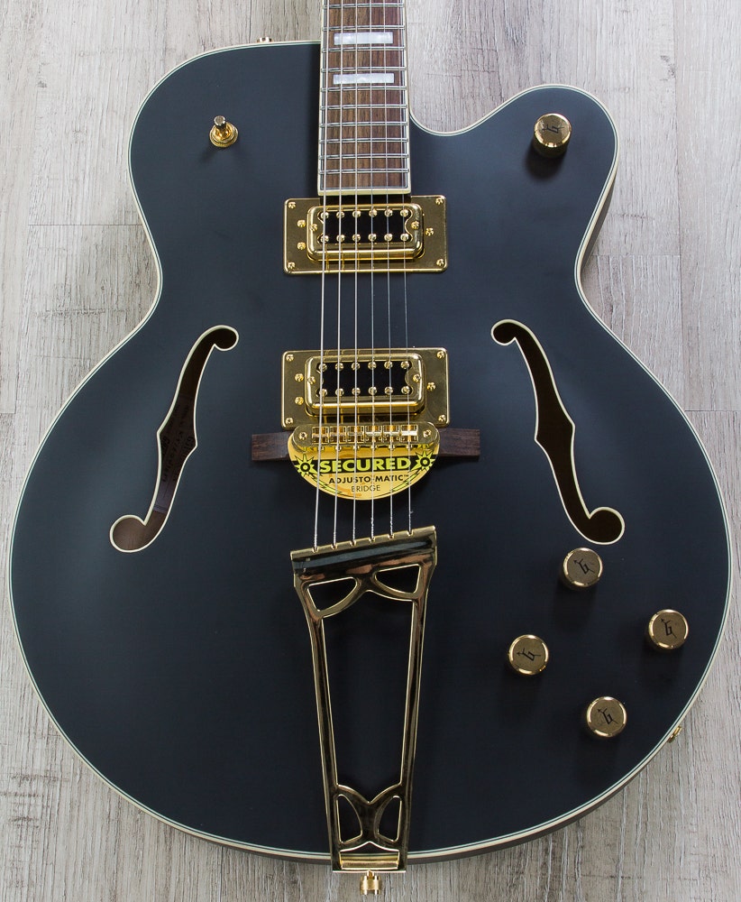 Gretsch G5191BK Tim Armstrong Signature Electromatic Hollowbody Electric Guitar - Black