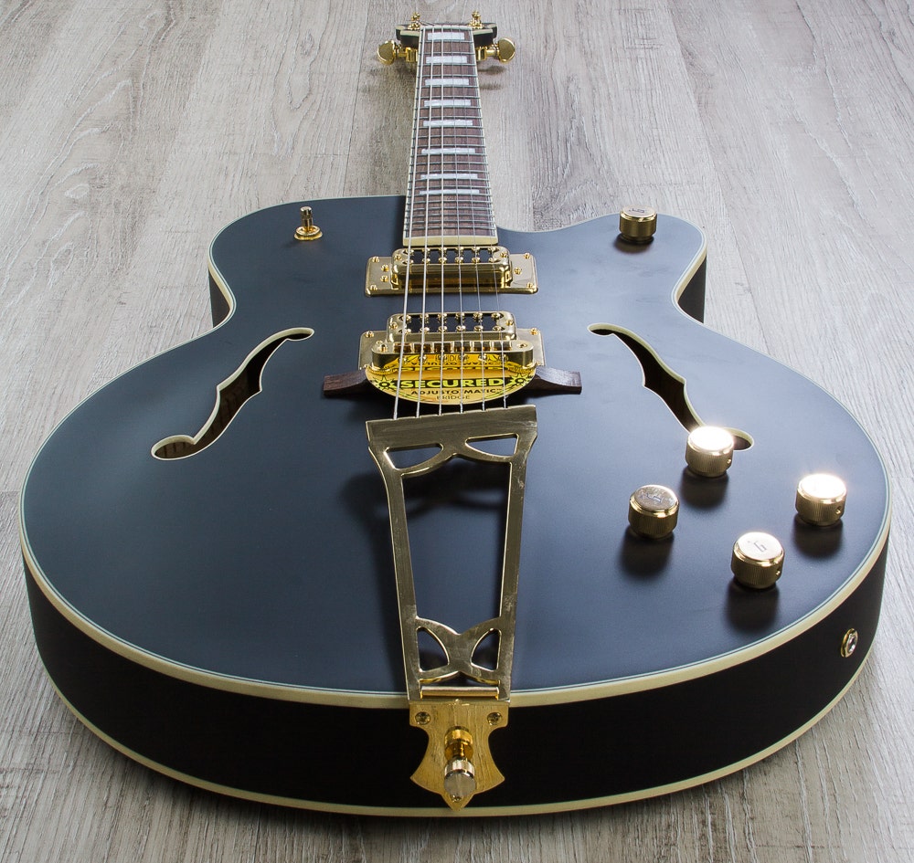 Gretsch G5191BK Tim Armstrong Signature Electromatic Hollowbody Electric Guitar - Black