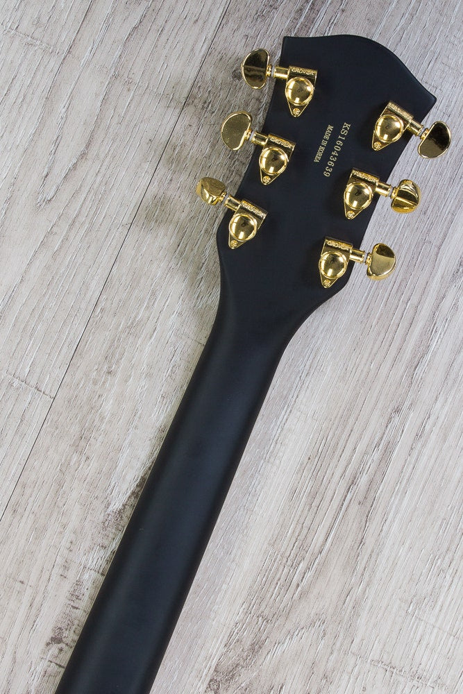 Gretsch G5191BK Tim Armstrong Signature Electromatic Hollowbody Electric Guitar - Black