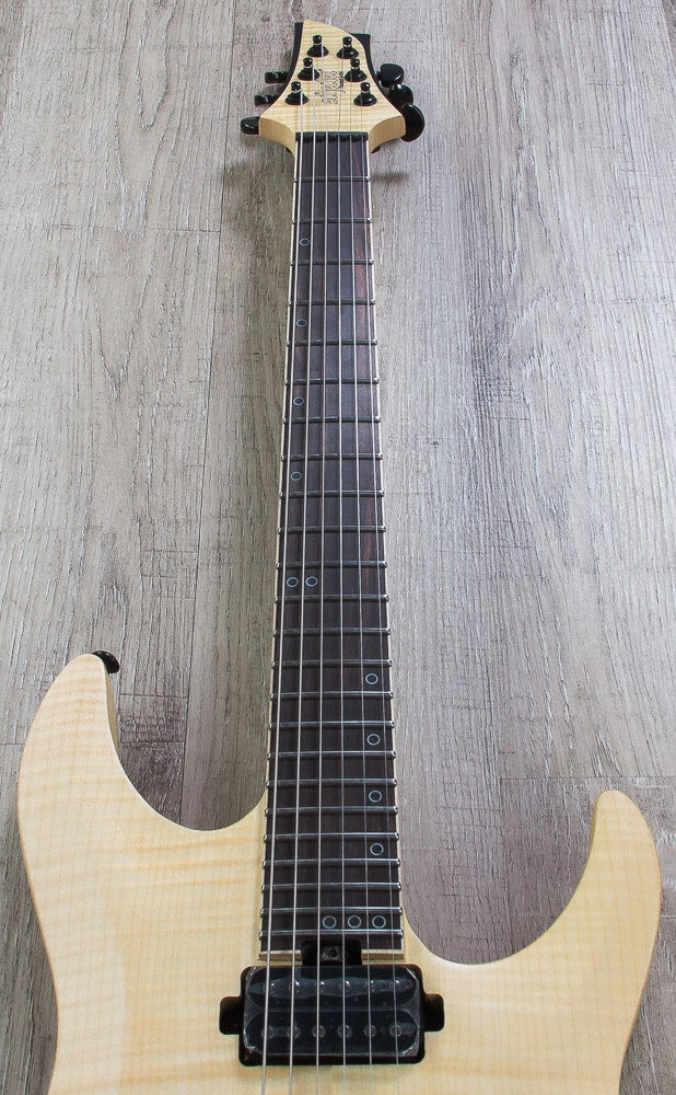 Schecter KM-6 MKII Keith Merrow Signature Electric Guitar with Seymour Duncan Pickups in Natural Pearl