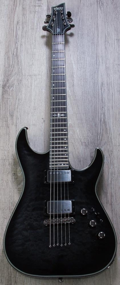 Schecter Hellraiser Hybrid C-1 Electric Guitar - Trans Black Burst