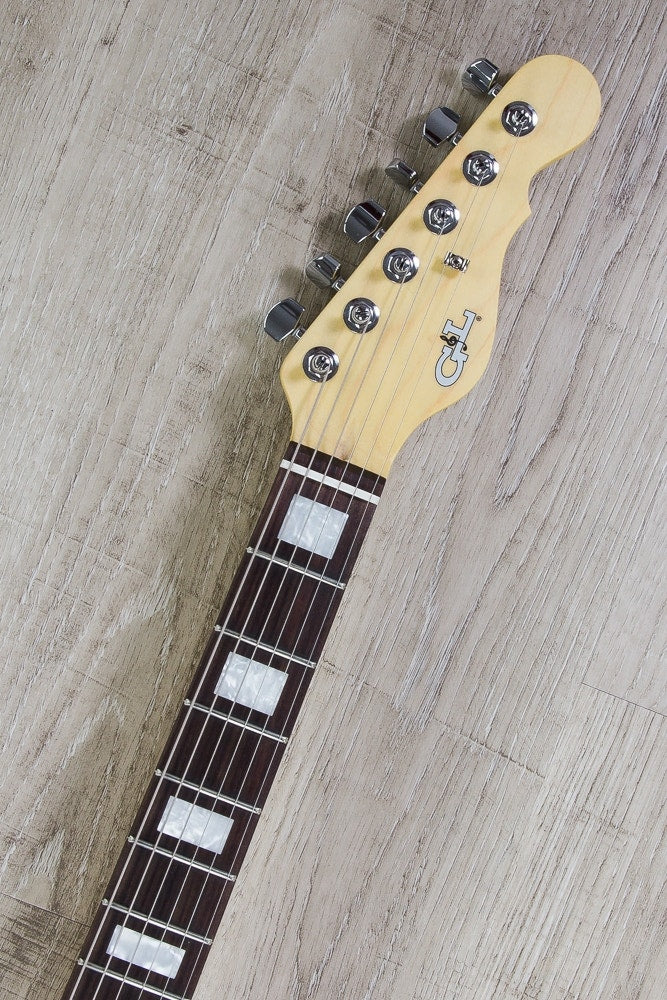 G&L USA ASAT HH RMC Electric Guitar, Rosewood Fingerboard, Hard Case - Honeyburst