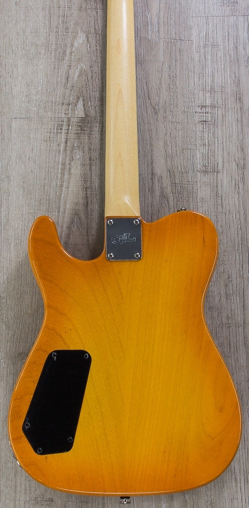 G&L USA ASAT HH RMC Electric Guitar, Rosewood Fingerboard, Hard Case - Honeyburst