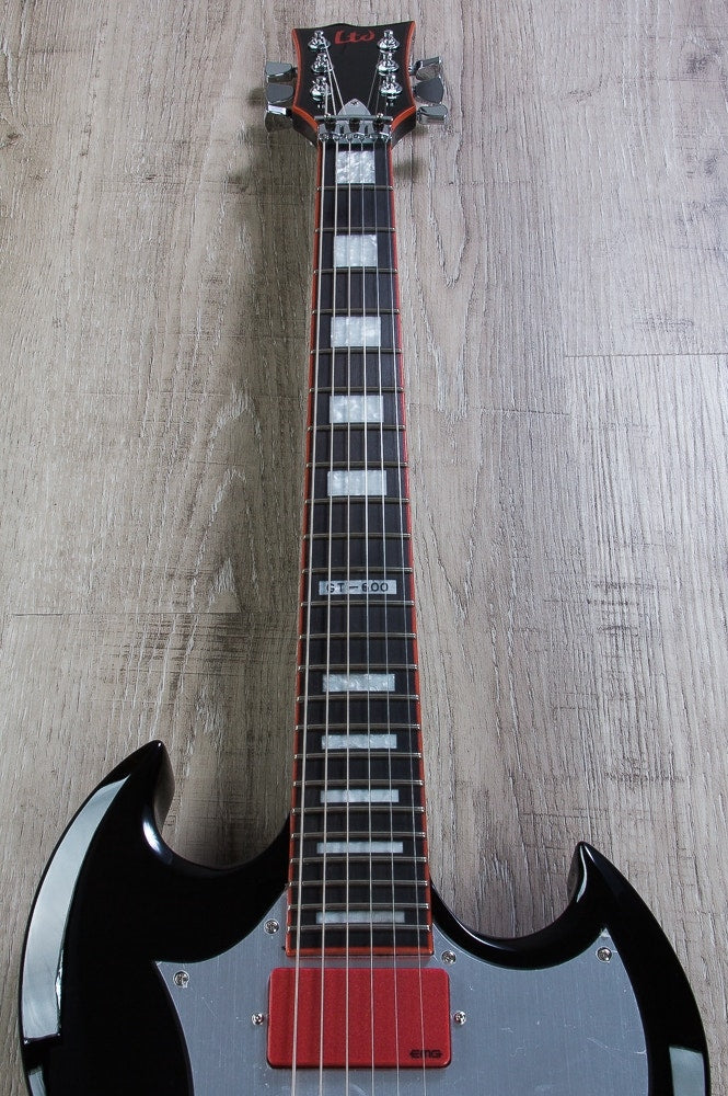 ESP LTD GT-600 Glenn Tipton Signature Electric Guitar, EMG Pickups, Kahler Hybrid Bridge - Black