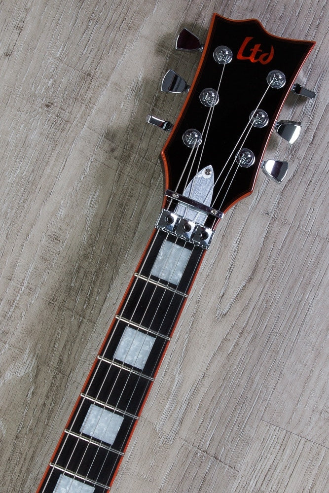 ESP LTD GT-600 Glenn Tipton Signature Electric Guitar, EMG Pickups, Kahler Hybrid Bridge - Black