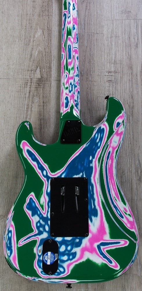 ESP LTD Cult '86 Vernon Reid Limited Edition Electric Guitar with Cult Case - Multi-Swirl