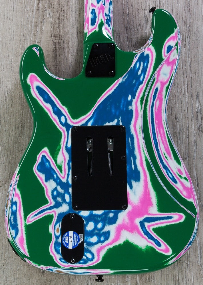 ESP LTD Cult '86 Vernon Reid Limited Edition Electric Guitar with Cult Case - Multi-Swirl