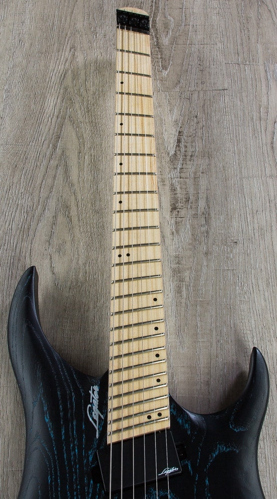 Legator GHFB6 Ghost Bolt-On Fanned Fret 6-String Electric Guitar - Blue Ash
