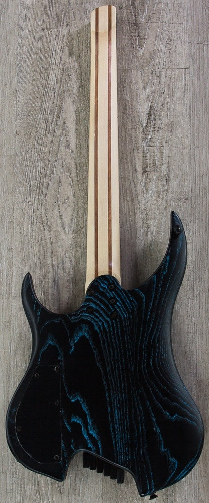 Legator GHFB6 Ghost Bolt-On Fanned Fret 6-String Electric Guitar - Blue Ash