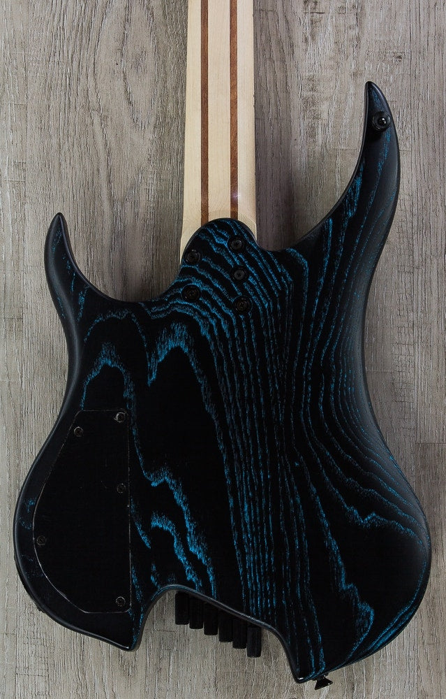 Legator GHFB6 Ghost Bolt-On Fanned Fret 6-String Electric Guitar - Blue Ash