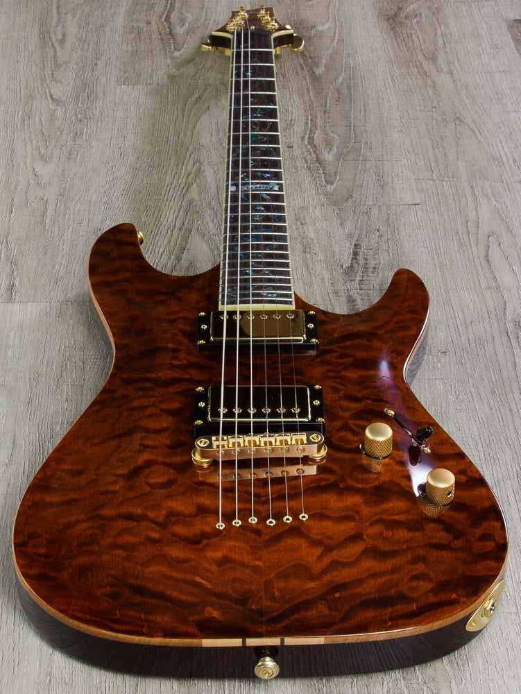 Schecter C-1 Classic Electric Guitar with Seymour Duncan Pickups - Antique