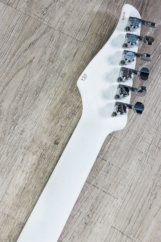 Suhr Modern Satin Electric Guitar, Indian Rosewood Fingerboard, HSH, Floyd Rose, Gig Bag - White Satin
