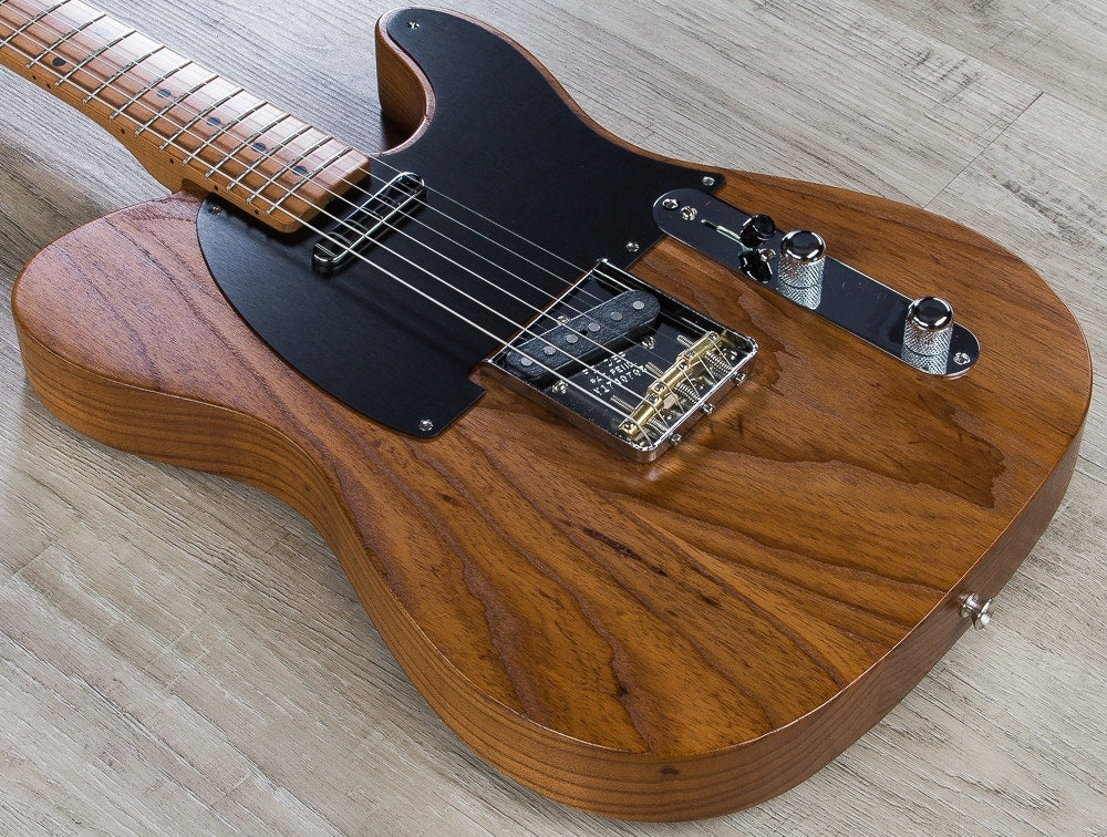 Fender FSR Limited Edition Roasted Ash '52 Telecaster Electric Guitar, Roasted Maple Fretboard, Hard Case - Natural