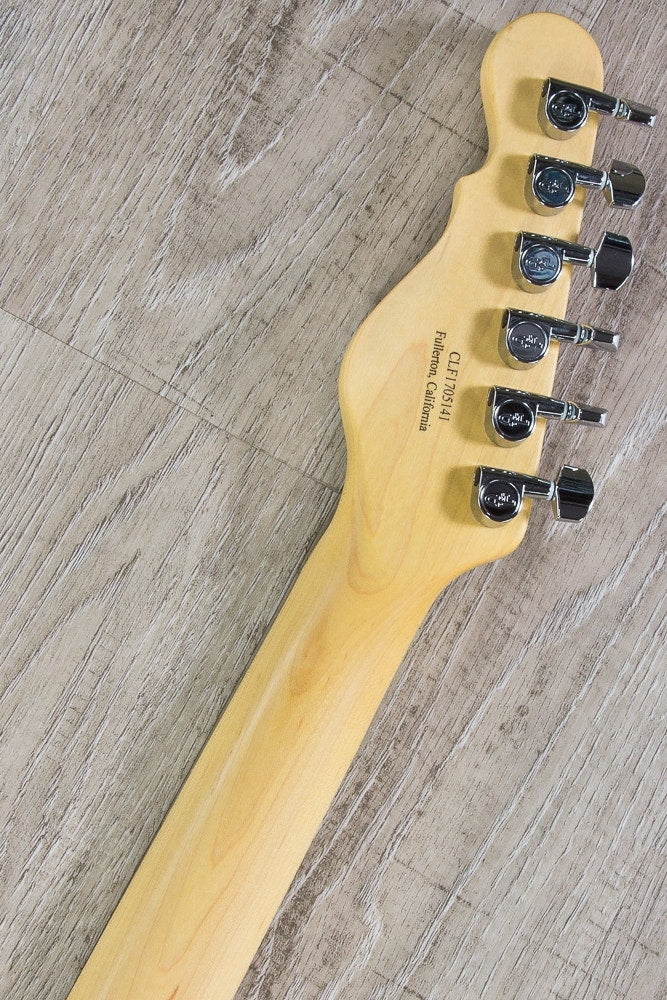 G&L USA ASAT Special Electric Guitar, Maple Fingerboard, Hard Case - Clear Orange