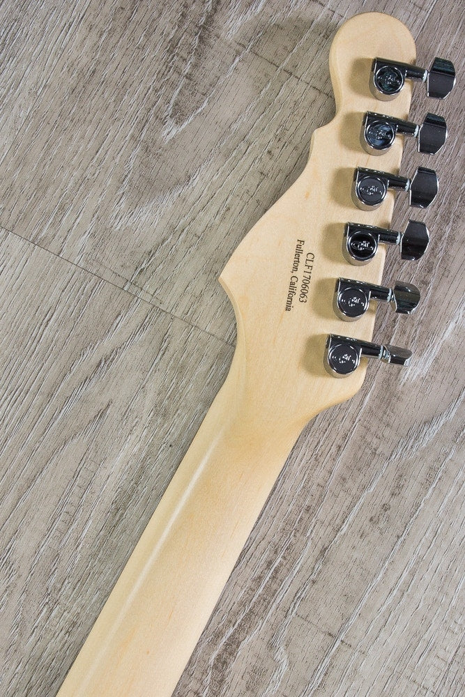 G&L USA S-500 Electric Guitar, Rosewood Fingerboard, Hard Case - Old School Tobacco Sunburst Frost