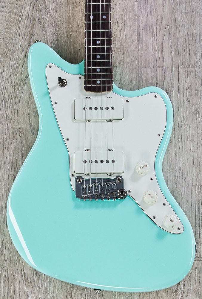 G&L USA Doheny Electric Guitar, Rosewood Fingerboard, Hard Case - Surf Green