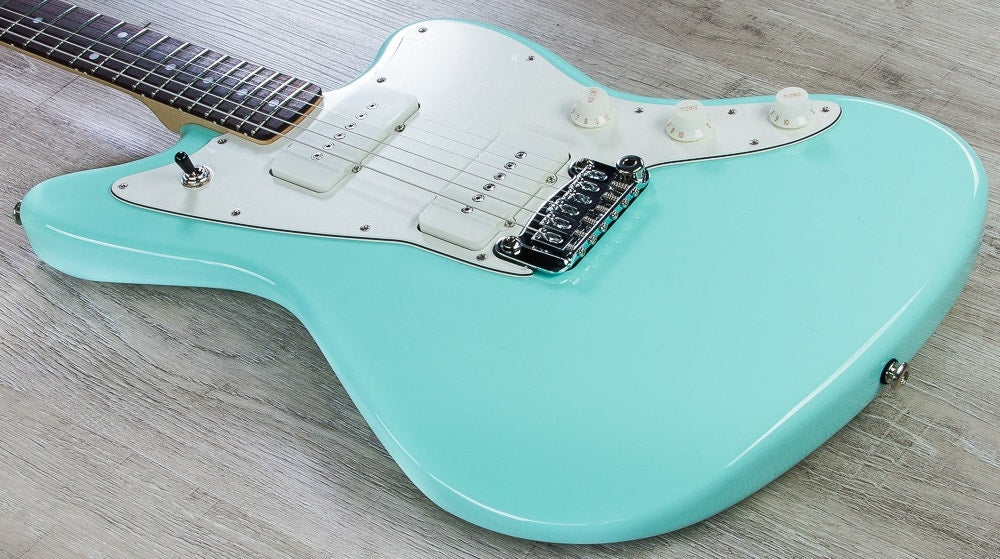 G&L USA Doheny Electric Guitar, Rosewood Fingerboard, Hard Case - Surf Green