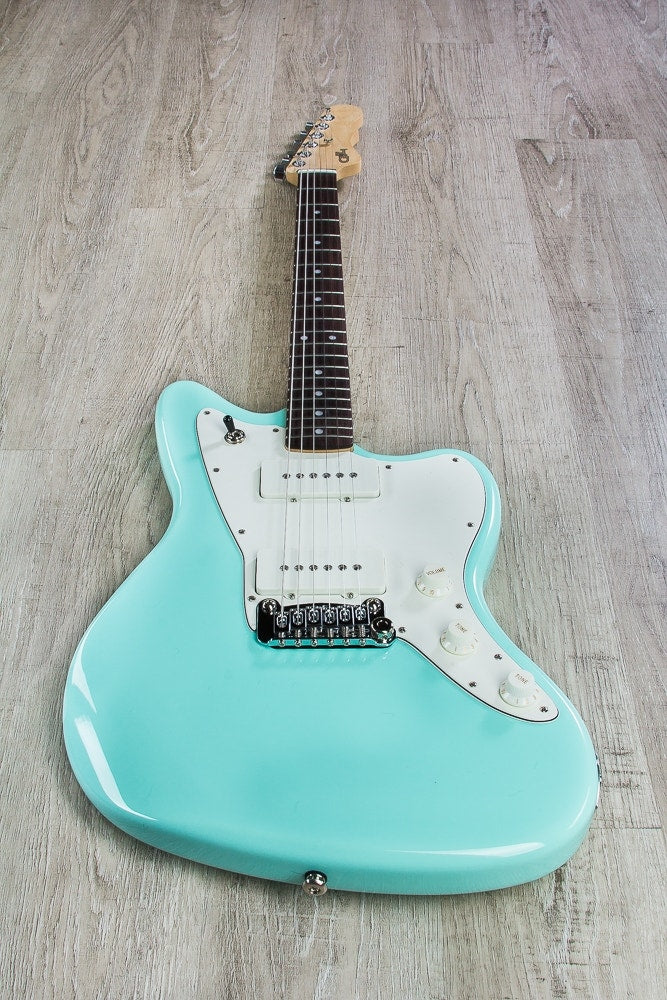 G&L USA Doheny Electric Guitar, Rosewood Fingerboard, Hard Case - Surf Green