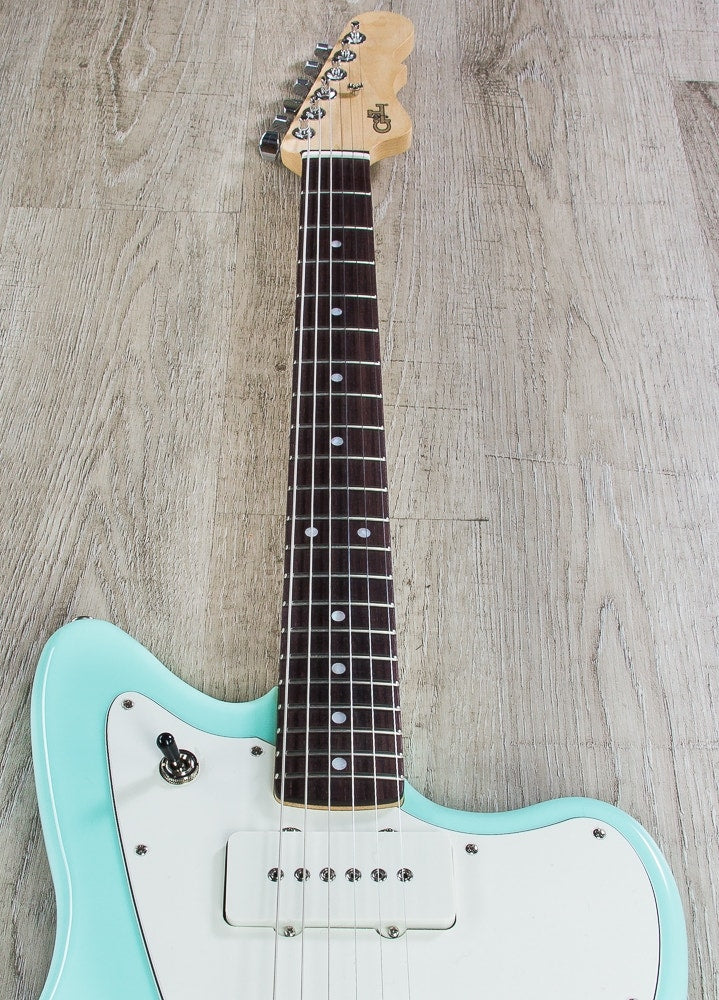 G&L USA Doheny Electric Guitar, Rosewood Fingerboard, Hard Case - Surf Green