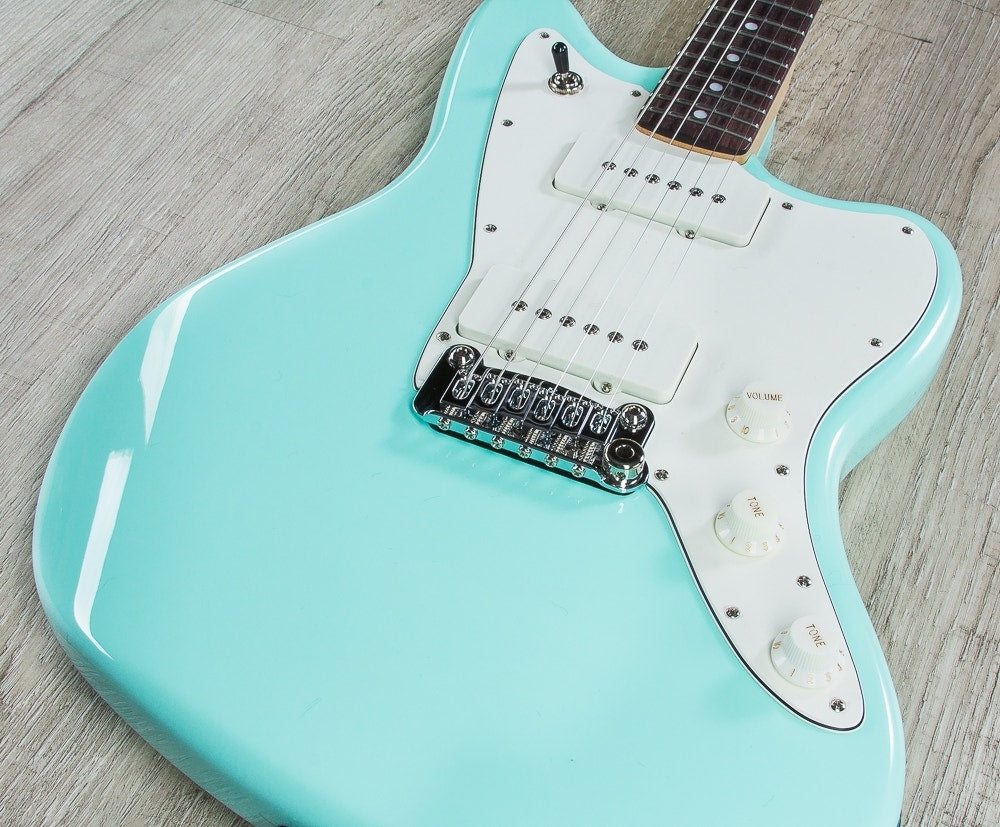G&L USA Doheny Electric Guitar, Rosewood Fingerboard, Hard Case - Surf Green